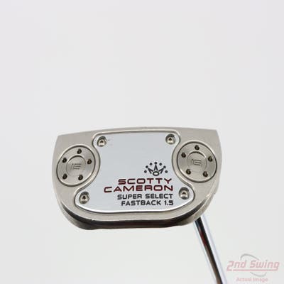 Titleist Scotty Cameron Super Select Fastback 1.5 Putter Strong Arc Steel Right Handed 34.0in