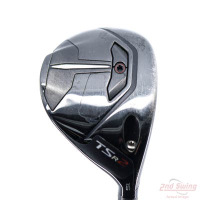 Titleist TSR2 Fairway Wood 3 Wood 3W 15° Graphite Design Tour AD IZ-7 Graphite Stiff Right Handed 43.25in