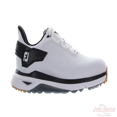 New Mens Golf Shoe Footjoy Pro/SLX Medium 9.5 White/Black MSRP $220 56936