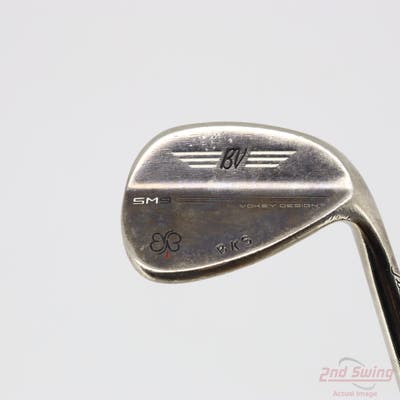 Titleist Vokey SM9 Brushed Steel Wedge Gap GW 52° 12 Deg Bounce F Grind Project X LZ 6.0 Steel Stiff Right Handed 36.25in