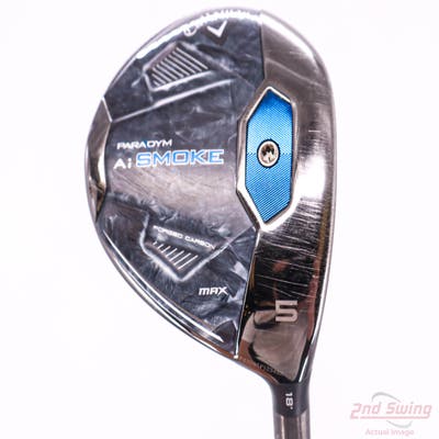 Callaway Paradym Ai Smoke Max Fairway Wood 5 Wood 5W 18° MCA Tensei AV-XLINK Blue 65 Graphite Stiff Right Handed 42.5in