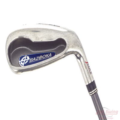 Tour Edge Bazooka Jmax QL Single Iron Pitching Wedge PW Bazooka JMAX Gold Graphite Regular Right Handed 35.75in