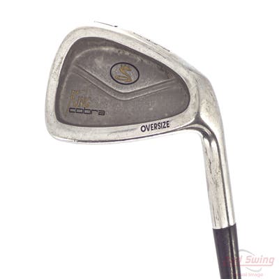 Cobra King Cobra Oversize Single Iron 7 Iron Stock Steel Shaft Steel Regular Right Handed 37.25in