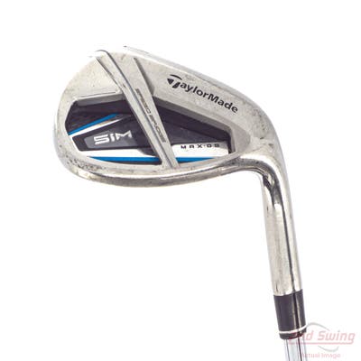 TaylorMade SIM MAX OS Wedge Lob LW Project X 5.5 Steel Regular Right Handed 35.0in