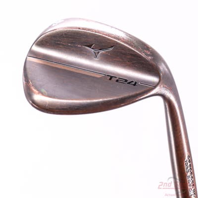 Mizuno T24 Denim Copper Wedge Lob LW 58° 10 Deg Bounce V Grind Dynamic Gold Tour Issue S400 Steel Stiff Right Handed 35.5in