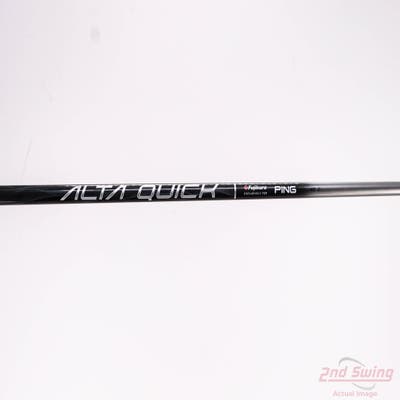 Used W/ Ping RH Adapter Ping ALTA Quick 45g Driver Shaft Senior 44.75in