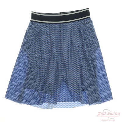 New Womens Peter Millar Skort X-Small XS Blue MSRP $140