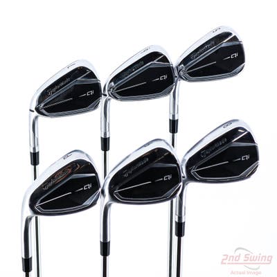 TaylorMade Qi Iron Set 5-PW FST KBS MAX 85 MT Steel Regular Left Handed +1/4"