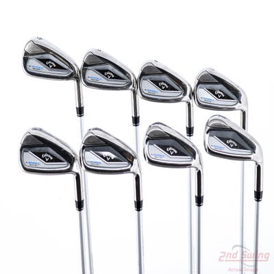 Callaway Paradym Ai Smoke Max Fast Iron Set 6-PW AW SW LW Mitsubishi Eldio 40 Graphite Ladies Right Handed -3/4"