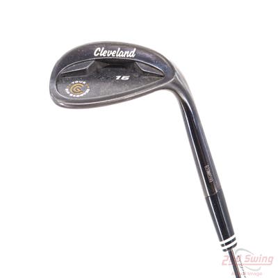 Cleveland CG16 Black Zip Groove Wedge Lob LW 60° 12 Deg Bounce Cleveland Traction Wedge Steel Wedge Flex Right Handed 35.25in