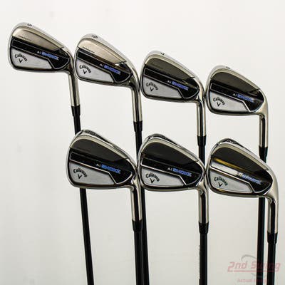 Mint Callaway Paradym Ai Smoke Iron Set 5-PW AW Project X Cypher 2.0 60 Graphite Regular Right Handed 38.5in