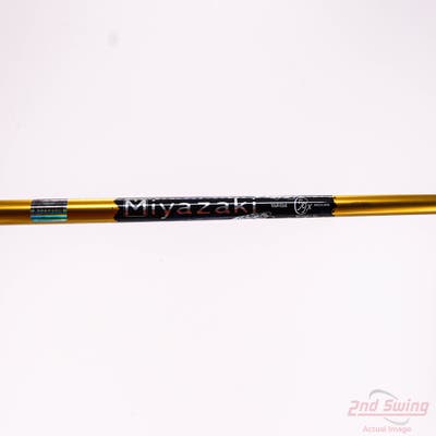 Used W/ Ping RH Adapter Miyazaki C. Kua 59 59g Driver Shaft X-Stiff 45.25in