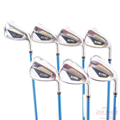 XXIO 13 Iron Set 5-PW AW XXIO MP-1300 Graphite Regular Right Handed +1/2"