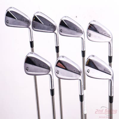 TaylorMade 2023 P770 Iron Set 5-PW AW Aerotech SteelFiber i80cw Graphite Regular Right Handed -1/2"