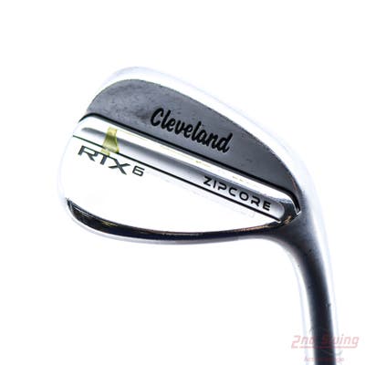 Cleveland RTX 6 ZipCore Tour Satin Wedge Gap GW 52° 10 Deg Bounce Mid FST KBS Tour C-Taper Lite 110 Steel Stiff Right Handed 35.25in