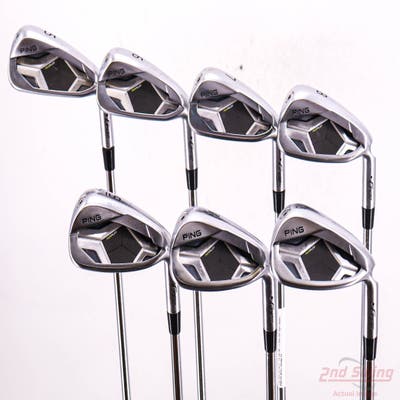 Ping G430 Iron Set 5-PW GW AWT 2.0 Steel Stiff Right Handed Black Dot +1/2"