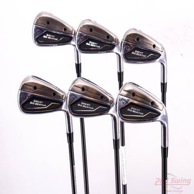 Callaway Great Big Bertha 23 Iron Set 6-PW GW G Design Tour AD AD-75 Graphite Stiff Right Handed +1/2"