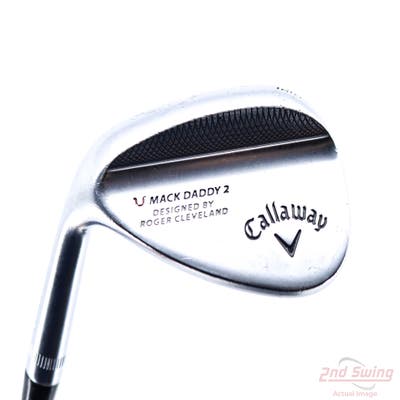 Callaway Mack Daddy 2 Chrome Wedge Gap GW 52° 12 Deg Bounce S Grind Callaway Stock Steel Steel Regular Left Handed 35.75in