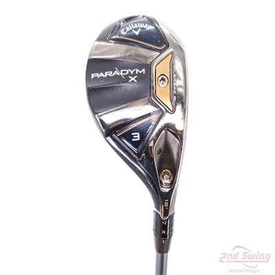 Callaway Paradym X Hybrid 3 Hybrid 18° PX HZRDUS Silver Gen4 65 Graphite Regular Right Handed 40.5in