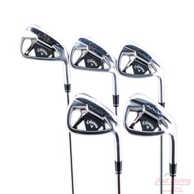 Callaway Apex 21 Iron Set 6-PW True Temper Elevate ETS 95 Steel Regular Right Handed +1/4"