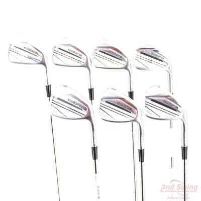 Cobra 2023 KING Tour Iron Set 4-PW FST KBS Tour $-Taper Steel Stiff Right Handed -1/4"