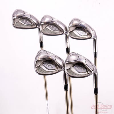 Adams Idea A12 OS Iron Set 7-PW AW SW Adams Grafalloy ProLaunch Blue Graphite Ladies Right Handed -2"