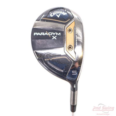 Callaway Paradym X Fairway Wood 5 Wood 5W 18° Aldila Ascent Blue 50 Graphite Senior Right Handed 42.25in