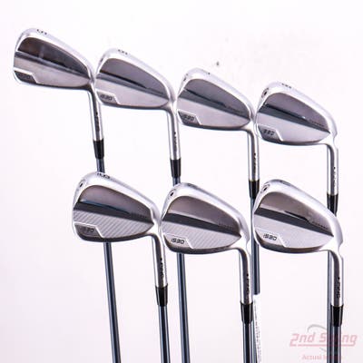 Ping i530 Iron Set 5-PW AW ALTA CB Slate Graphite Senior Right Handed Black Dot +1/2"