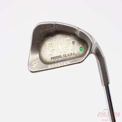 Ping Zing 2 Single Iron 4 Iron Ping JZ Steel Stiff Right Handed Green Dot 38.5in