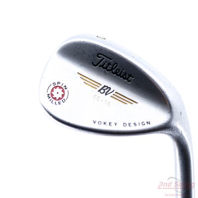 Titleist Vokey Spin Milled Wedge Lob LW 60° 10 Deg Bounce Titleist Vokey BV Steel Wedge Flex Right Handed 35.25in