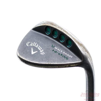 Callaway Mack Daddy Matte BLK PM Grind Wedge Lob LW 64° 10 Deg Bounce PM Grind True Temper Dynamic Gold S300 Steel Stiff Right Handed 36.5in