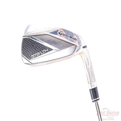 TaylorMade Stealth Single Iron 6 Iron Stock Steel Shaft Steel Stiff Right Handed 37.5in