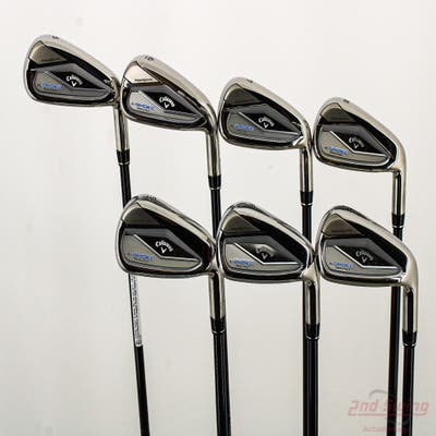 Mint Callaway Paradym Ai Smoke Max Fast Iron Set 5-PW AW MCA Tensei Blue/Silver 40 Graphite Senior Right Handed 39.0in