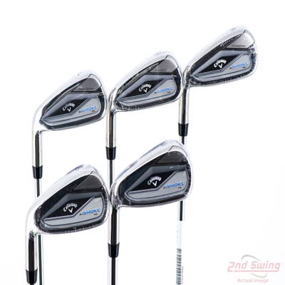 Mint Callaway Paradym Ai Smoke HL Iron Set 5-9 Iron True Temper Elevate MPH 85 Steel Regular Left Handed +1/2"