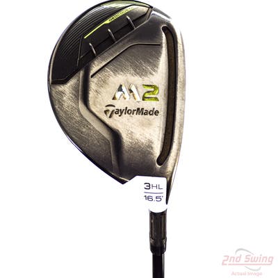 TaylorMade 2019 M2 Fairway Wood 3 Wood HL 16.5° MRC Kuro Kage Silver TiNi 70 Graphite Stiff Right Handed 43.5in