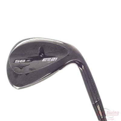 Mizuno ES21 Wedge Lob LW 58° 12 Deg Bounce FST KBS Hi-Rev 2.0 Black PVD Steel Wedge Flex Right Handed 35.5in