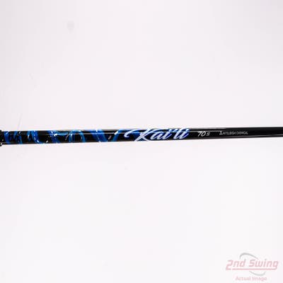 Used W/ TaylorMade RH Adapter Mitsubishi Rayon Kai'li Blue 70g Fairway Shaft Stiff 42.5in