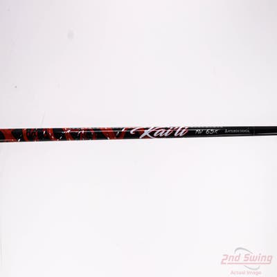 Used W/ TaylorMade LH Adapter Mitsubishi Rayon Kai'li Red 65g Fairway Shaft Regular 41.5in