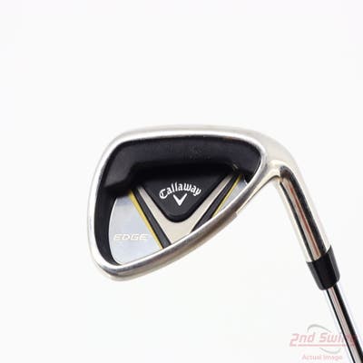 Callaway Edge Single Iron Pitching Wedge PW Callaway Edge Steel Regular Right Handed 35.25in