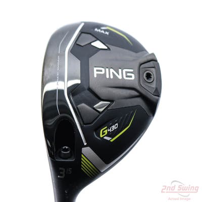 Ping G430 MAX Fairway Wood 3 Wood 3W 15° ALTA CB 65 Black Graphite Senior Left Handed 43.25in