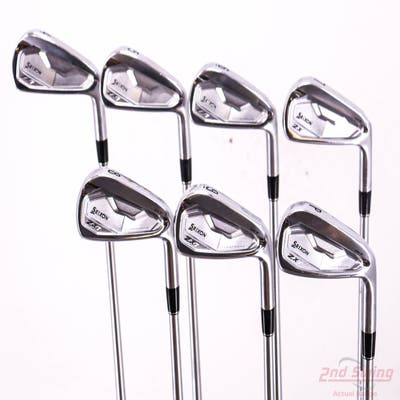 Srixon ZX7 MK II Iron Set 4-PW FST KBS Tour C-Taper 130 Steel X-Stiff Right Handed +1 1/4"