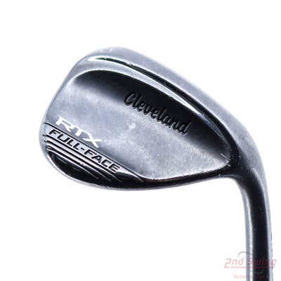 Cleveland RTX Full Face Black Satin Wedge Lob LW 60° 9 Deg Bounce Dynamic Gold Spinner TI Steel Wedge Flex Right Handed 35.25in