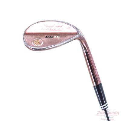 Cleveland CG15 Black Pearl Wedge Lob LW 58° 8 Deg Bounce Cleveland Traction Wedge Steel Wedge Flex Right Handed 35.5in