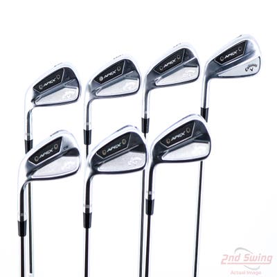 Callaway Apex CB 24/Apex Pro 24 Combo Iron Set 4-PW Nippon NS Pro Modus 3 Tour 120 Steel X-Stiff Left Handed STD