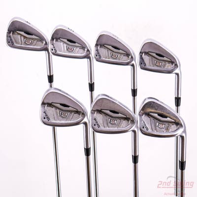 Ping S56 Iron Set 4-PW FST KBS Tour Steel X-Stiff Right Handed Black Dot +1/4"