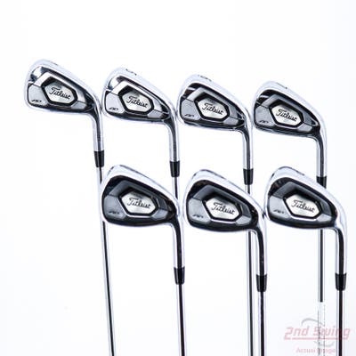 Titleist 718 AP3 Iron Set 4-PW True Temper AMT Black S300 Steel Stiff Right Handed +1/4"