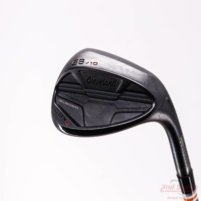 Cleveland CBX 2 Black Satin Wedge Lob LW 58° 10 Deg Bounce Stock Steel Shaft Steel Wedge Flex Right Handed 35.0in