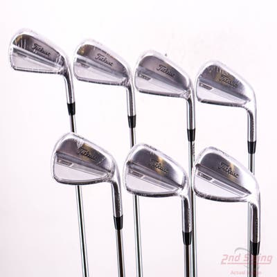 Mint Titleist 2023 T100 Iron Set 4-PW FST KBS Tour Steel Stiff Right Handed +1/4"