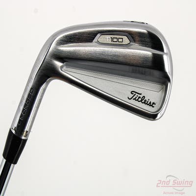 Mint Titleist 2021 T100 Single Iron 6 Iron FST KBS Tour 105 Steel X-Stiff Left Handed 37.25in