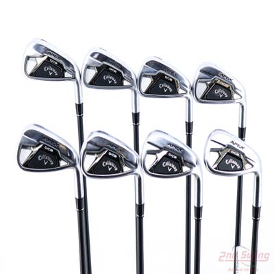 Callaway Apex DCB 21 Iron Set 4-PW AW Project X Cypher 50 Graphite Senior Right Handed 38.0in